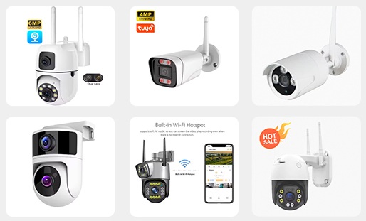 Security & Monitoring: CCTV, trail cameras